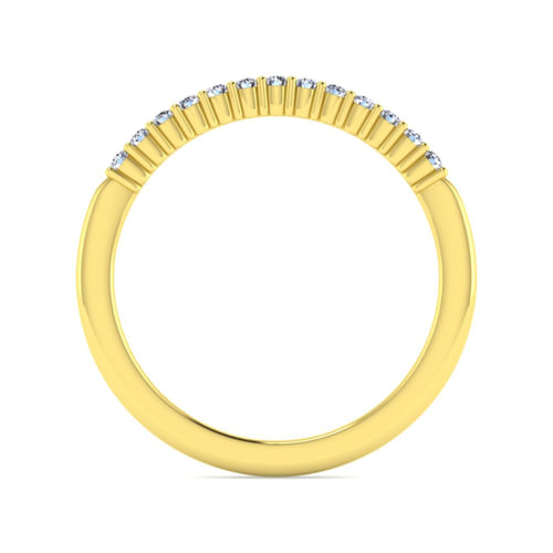 14K Yellow Gold Matching Wedding Band