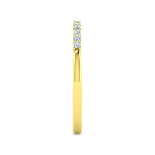 14K Yellow Gold Matching Wedding Band