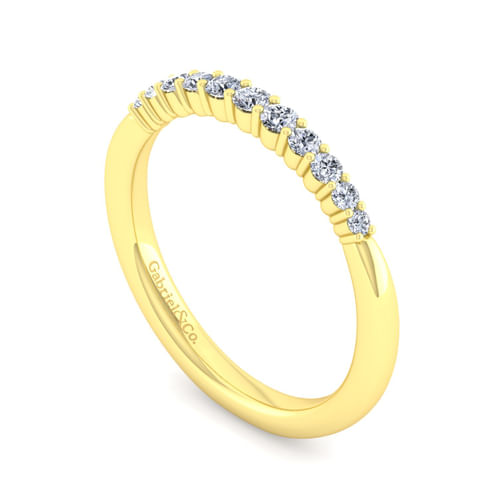 14K Yellow Gold Matching Wedding Band
