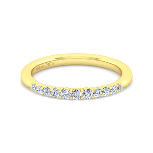 14K Yellow Gold Matching Wedding Band