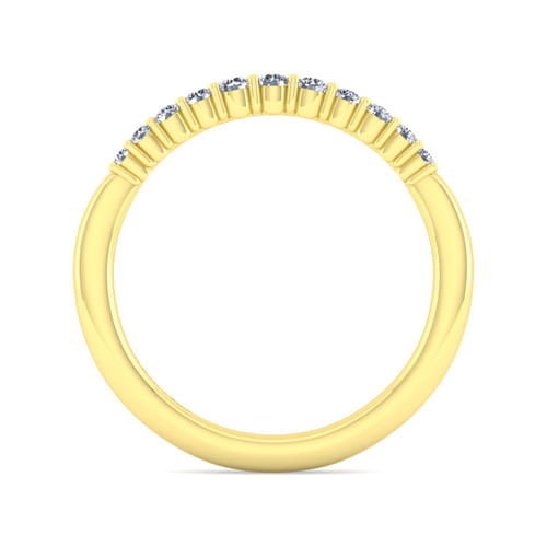 14K Yellow Gold Matching Wedding Band