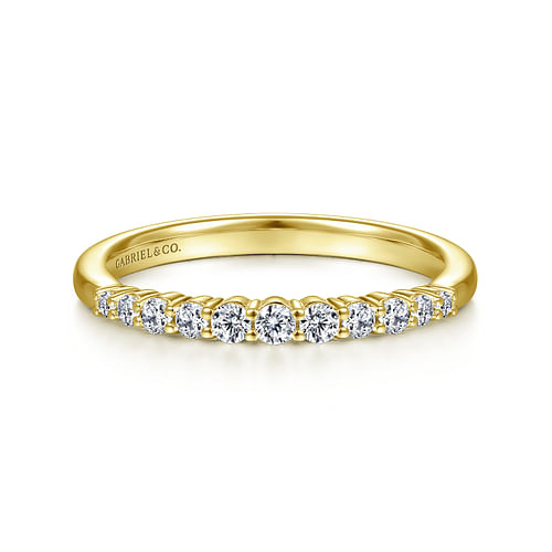 14K Yellow Gold Matching Wedding Band