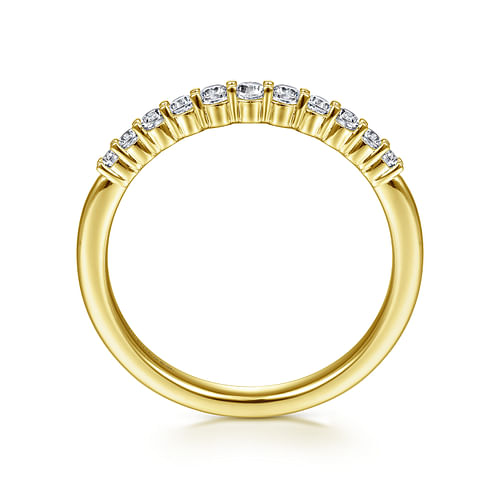 14K Yellow Gold Matching Wedding Band