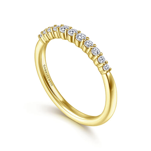 14K Yellow Gold Matching Wedding Band