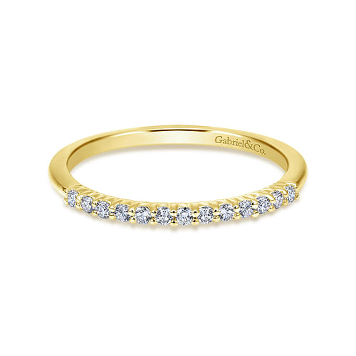 14K Yellow Gold Matching Wedding Band