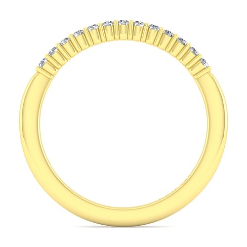 14K Yellow Gold Matching Wedding Band