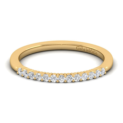 14K Yellow Gold Matching Wedding Band