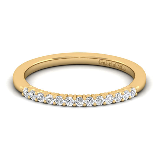 Gabriel - 14K Yellow Gold Matching Wedding Band