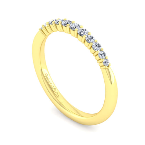 14K Yellow Gold Matching Wedding Band