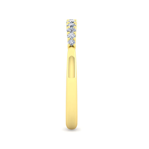 14K Yellow Gold Matching Wedding Band