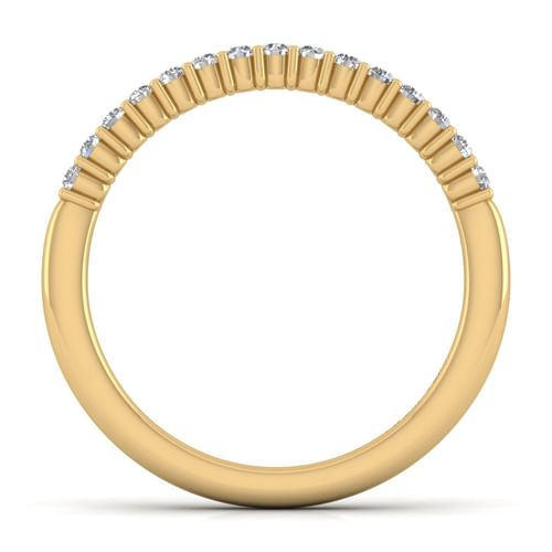 14K Yellow Gold Matching Wedding Band