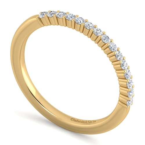 14K Yellow Gold Matching Wedding Band