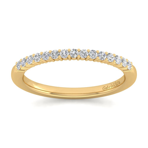 14K Yellow Gold Matching Wedding Band