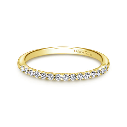 14K Yellow Gold Matching Wedding Band