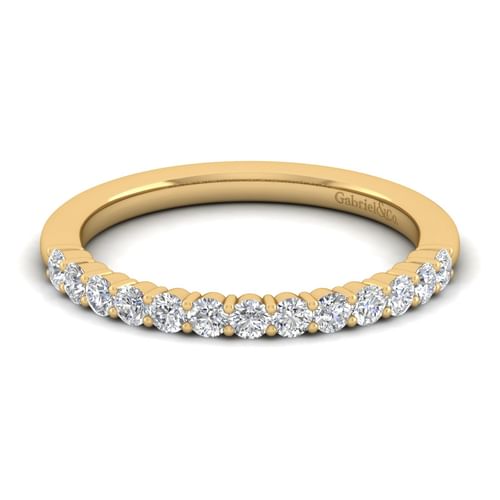 14K Yellow Gold Matching Wedding Band