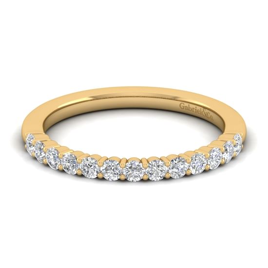 Gabriel - 14K Yellow Gold Matching Wedding Band