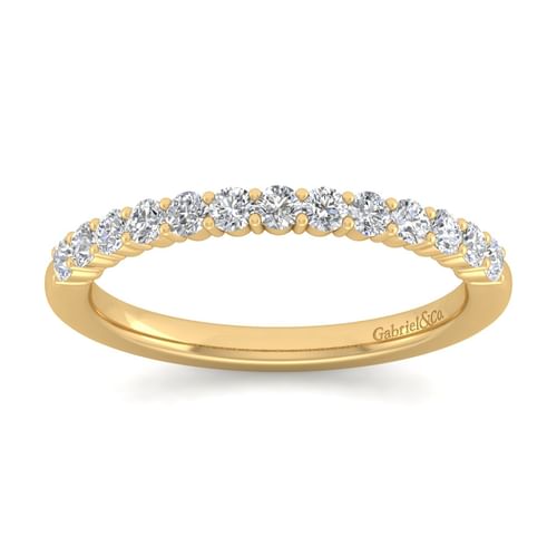 14K Yellow Gold Matching Wedding Band