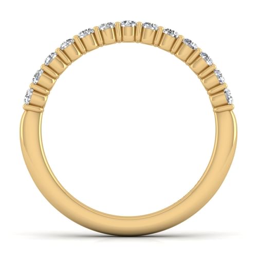 14K Yellow Gold Matching Wedding Band