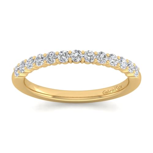 14K Yellow Gold Matching Wedding Band