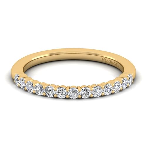 14K Yellow Gold Matching Wedding Band