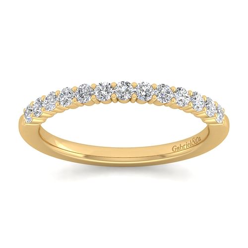 14K Yellow Gold Matching Wedding Band
