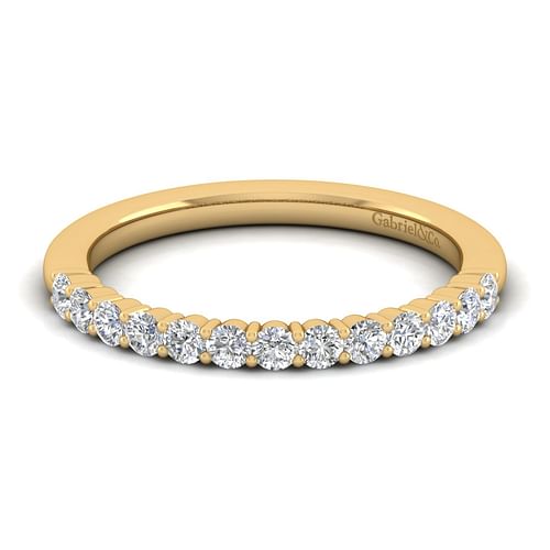 14K Yellow Gold Matching Wedding Band