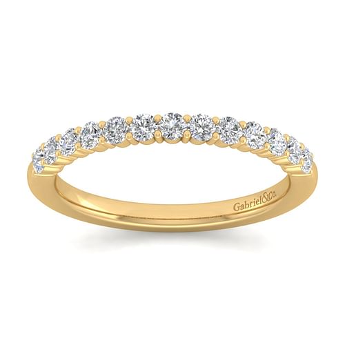 14K Yellow Gold Matching Wedding Band