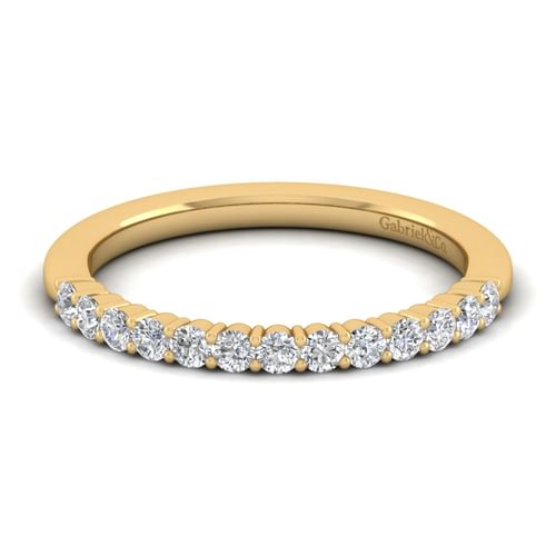 14K Yellow Gold Matching Wedding Band