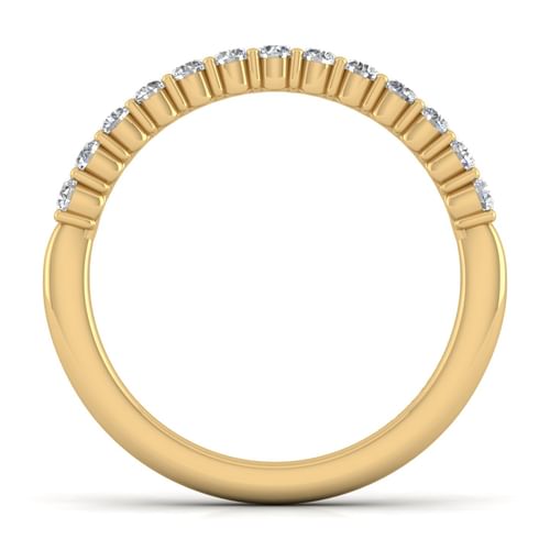 14K Yellow Gold Matching Wedding Band