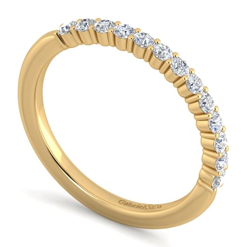 14K Yellow Gold Matching Wedding Band