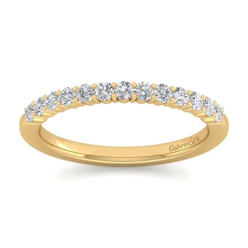 14K Yellow Gold Matching Wedding Band