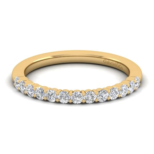 14K Yellow Gold Matching Wedding Band
