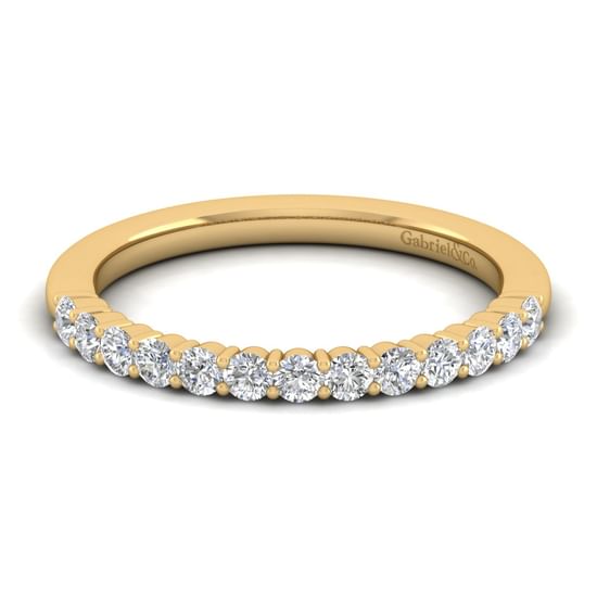 Gabriel - 14K Yellow Gold Matching Wedding Band
