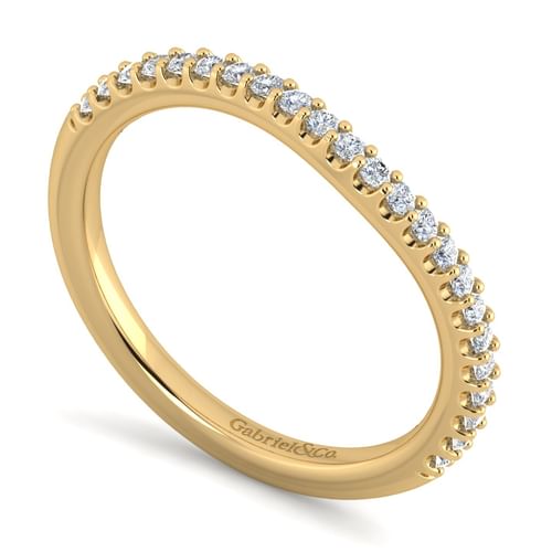 14K Yellow Gold Matching Wedding Band