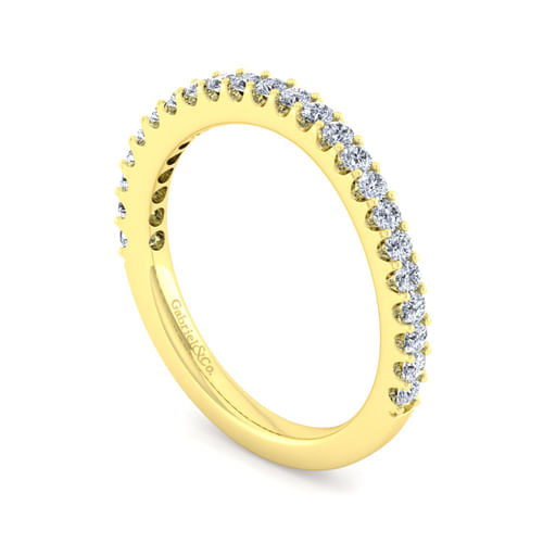 14K Yellow Gold Matching Wedding Band