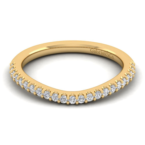 14K Yellow Gold Matching Wedding Band
