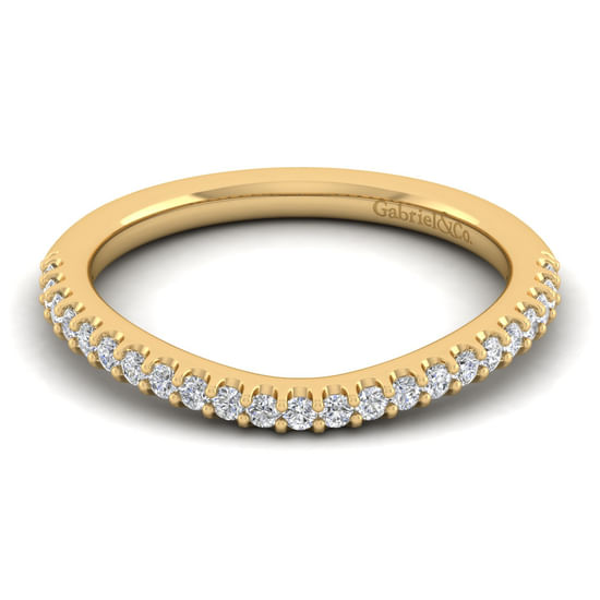 Gabriel - 14K Yellow Gold Matching Wedding Band