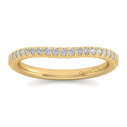 14K Yellow Gold Matching Wedding Band