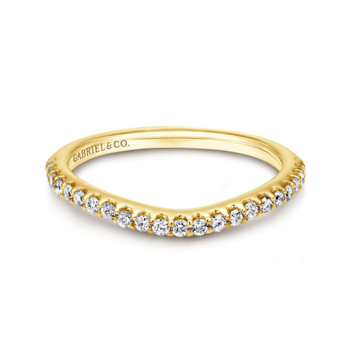 14K Yellow Gold Matching Wedding Band