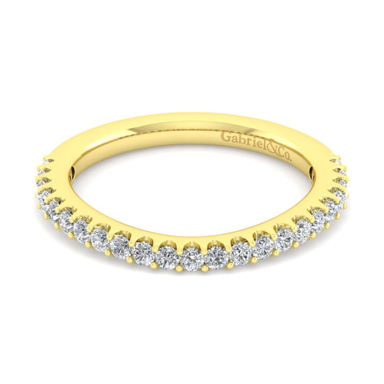 Gabriel - 14K Yellow Gold Matching Wedding Band