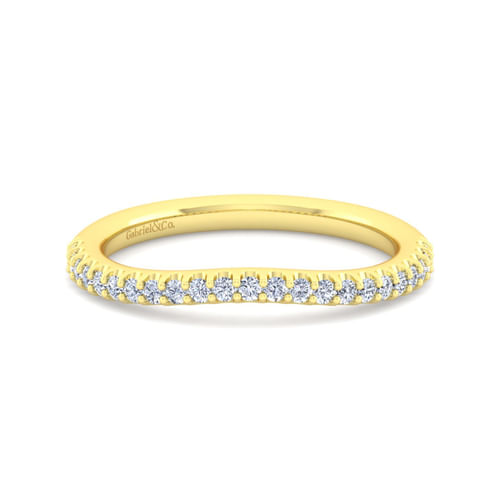 14K Yellow Gold Matching Wedding Band