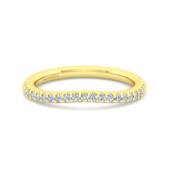 Gabriel - 14K Yellow Gold Matching Wedding Band