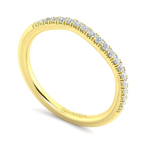 14K Yellow Gold Matching Wedding Band
