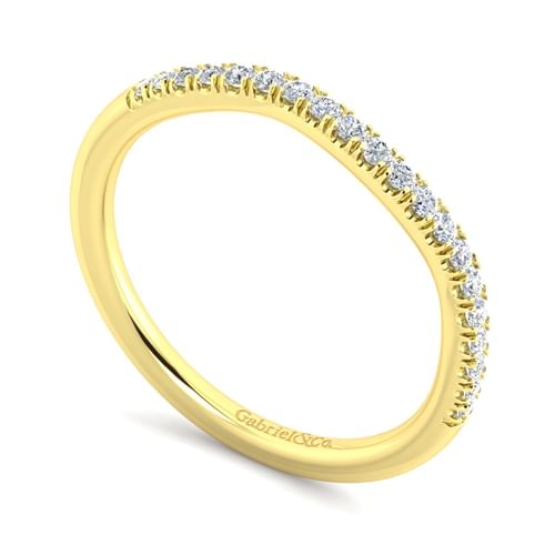 14K Yellow Gold Matching Wedding Band