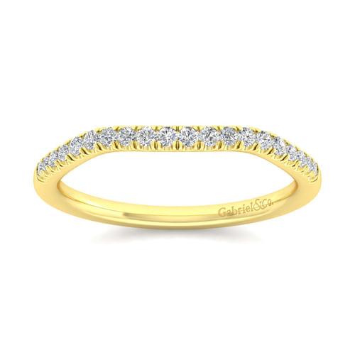 14K Yellow Gold Matching Wedding Band