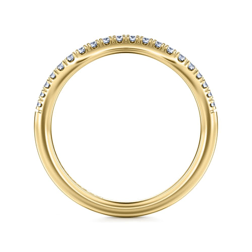 14K Yellow Gold Matching Wedding Band