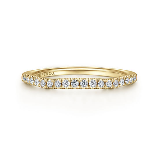 Gabriel - 14K Yellow Gold Matching Wedding Band