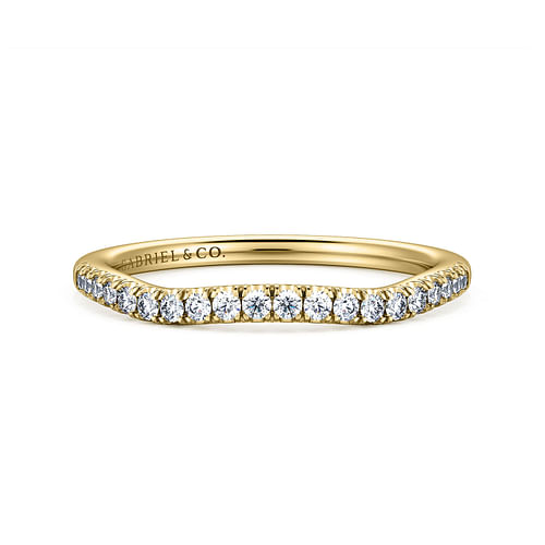 14K Yellow Gold Matching Wedding Band