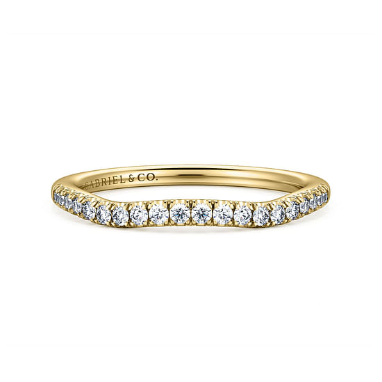 Gabriel - 14K Yellow Gold Matching Wedding Band