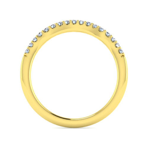 14K Yellow Gold Matching Wedding Band